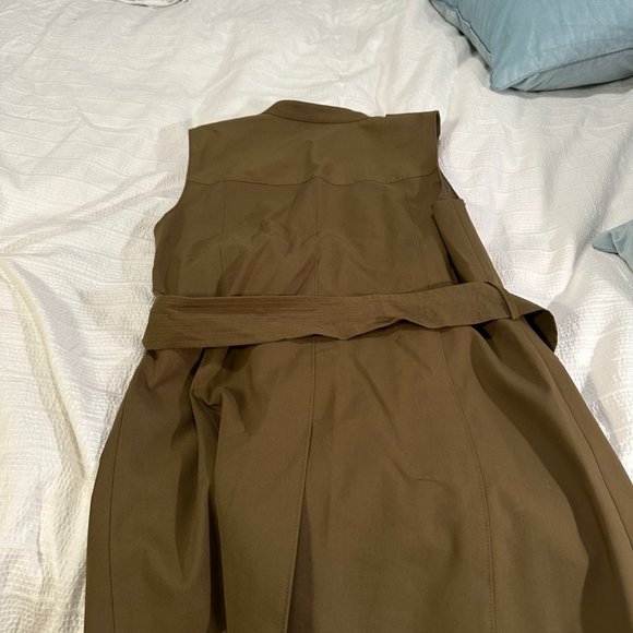 Emerson Rose Army Green Tie Waist Vest (s) - Picture 5 of 6